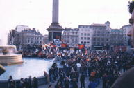 Protest in Trafalgar Square