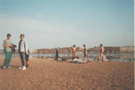 Beach on the Neva